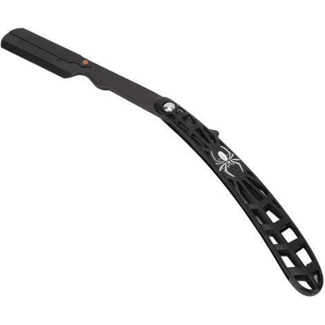 Porte-rasoir droit professionnel pour barbe avec support mural blanc pour rasage traditionnel