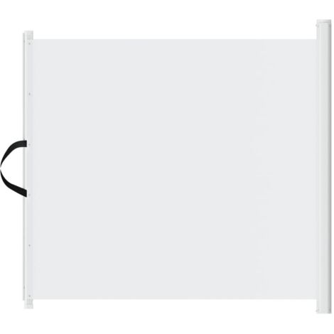 Porte rétractable pour animaux de compagnie blanc 82,5x125 cm CFW45790