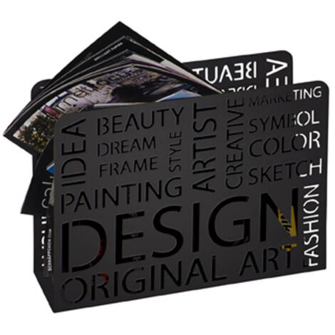 Porte-Revues Design "Original Art" 35cm Noir
