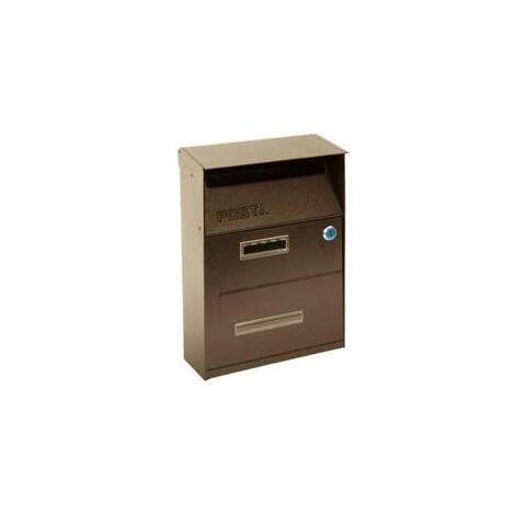 Porte-revues d'extérieur marron - cm.21,5x10,5x33h. - couleur marron
