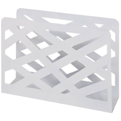 Porte-Revues en Métal "Lola" 35cm Blanc