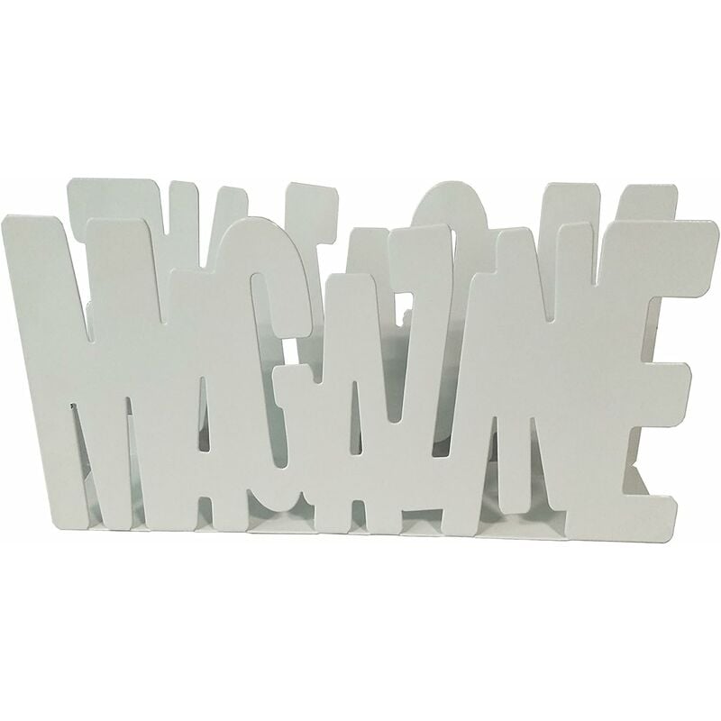 Porte-revues 'magazine' blanc