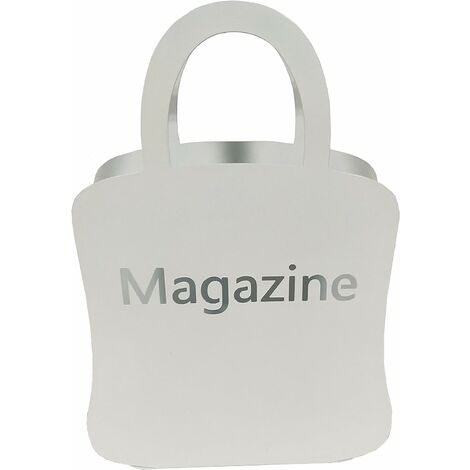 PORTE-REVUES 'MAGAZINE' BLANC