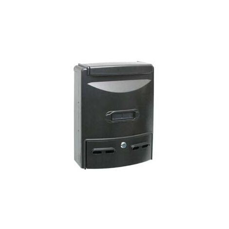 Porte-revues pour boîte aux lettres en aluminium pour extérieur "Europa" gris - cm.28,5x10x38h. couleur grise