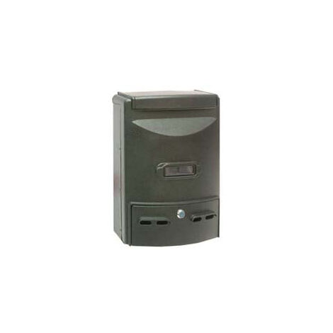 Porte-revues pour boîte aux lettres en aluminium pour extérieur "Europa" vert - cm.28,5x10x38h. couleur verte