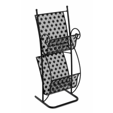 Porte Revues Vintage "Stella" 80cm Noir