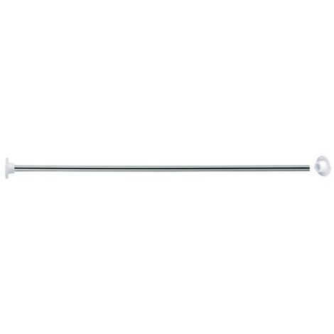 Porte rideaux droit extensible laiton chromé Ø 16 longueur 100 cm - PELLET