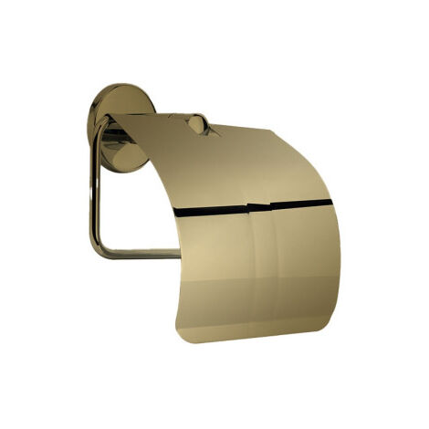 Porte rouleau couvert medea or brosse - CRISTINA ONDYNA SHME11C96P