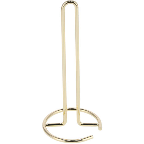 Porte-rouleau de papier moderne en métal pour cuisine, salon ou table basse