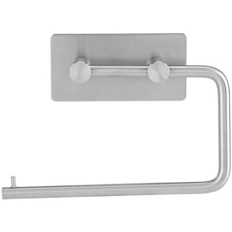 Porte-rouleau de papier toilette mural en acier inoxydable pour salle de bain et toilettes