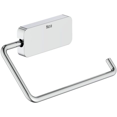Porte-rouleau de toilette sans couvercle SONATA - ROCA Couleur : Chrome
