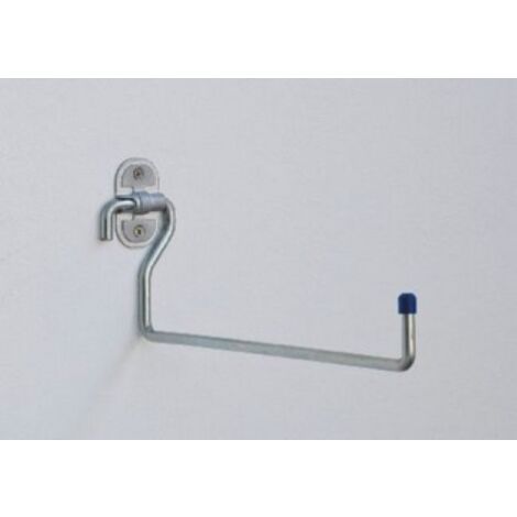 Porte-rouleau en U en acier galvanisA  Rouleau de papier compact de 290 mm