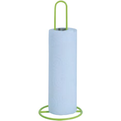 Porte Rouleau Essuie Tout Acier Vert MSV