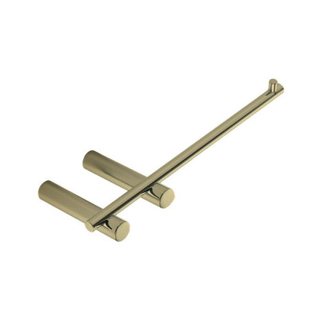 Porte rouleau hashi or brosse - CRISTINA ONDYNA SHHS1196P