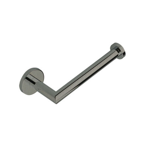 Porte rouleau medea chrome noir brosse - CRISTINA ONDYNA SHME1175