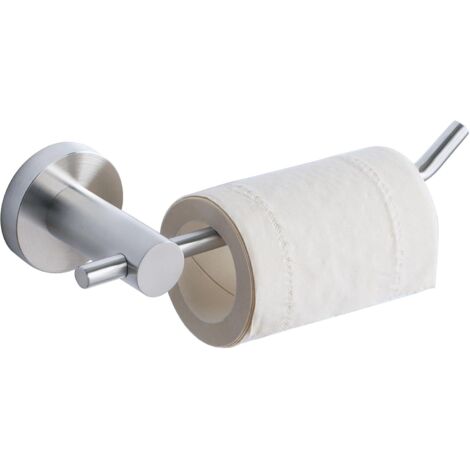 Porte Rouleau Papier Toilette, Papier Toilette Mural pour Salle de Bain/Cuisine, en Acier Inoxydable SUS 304, Antirouille et Pratique, Brossé