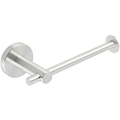 Porte Rouleau Papier Toilette, Papier Toilette Mural pour Salle de Bain/Cuisine, en Acier Inoxydable SUS 304, Antirouille et Pratique, Brossé