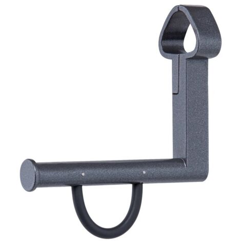 Porte-rouleau papier toilette pour barre d'appui rabattable