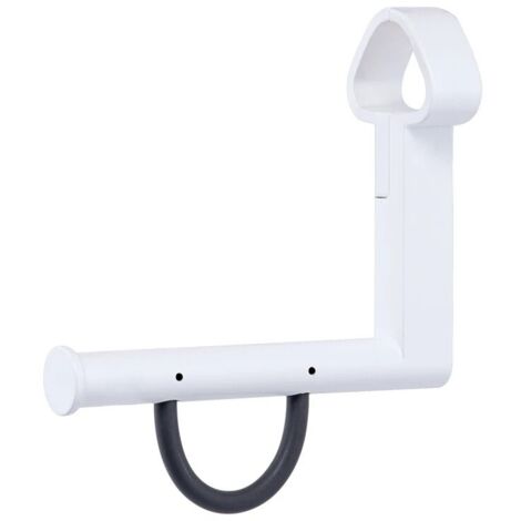 Porte-rouleau papier toilette pour barre d'appui rabattable