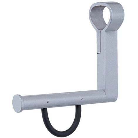 Porte-rouleau papier toilette pour barre de redressement angulaire et poignée de redressement