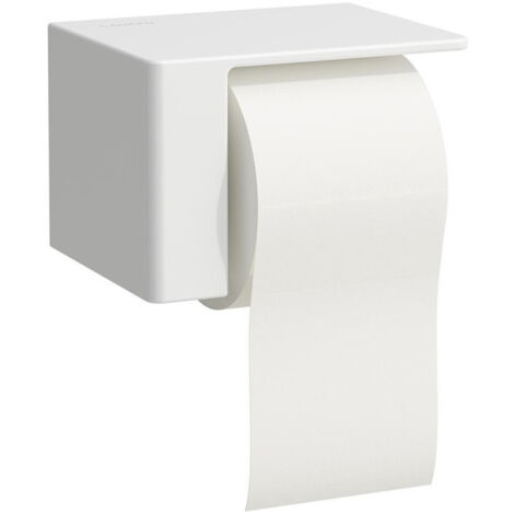 Porte rouleau papier VAL droit blanc mat LAUFEN