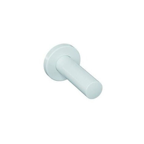 Porte-rouleau papier WC SERIE 477 d: 33mm. avec rosace d: 70mm blanc
