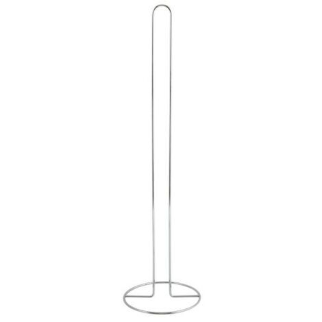 Porte Rouleau Papier Wc sur pied Acier Gris MSV