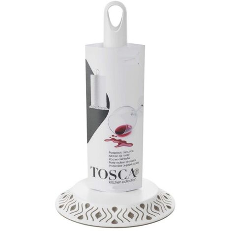 Porte-rouleaux de Cuisine Tosca Beige Plastique (30 x 17,5 cm)