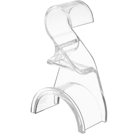Porte-sac à main premium en acrylique transparent - Lot de 1 avec support de rangement pour dressing luxe - Crochet pour sac à dos et sacs de luxe
