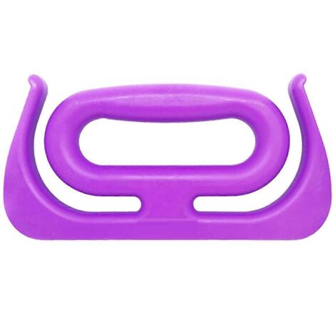 Porte-sacs d'épicerie avec poignée - Multi-usage - Violet