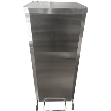 PORTE-SACS MOBILE CARENE INOX A OUVERTURE FRONTALE - L2G