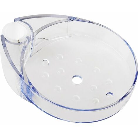 Porte-savon pour barre de douche - Diamètre 25 mm - Transparent ODYSSEA