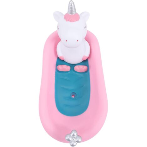 Porte-savon à motif dessin animé pour le bain, petit modèle antidérapant avec couvercle.