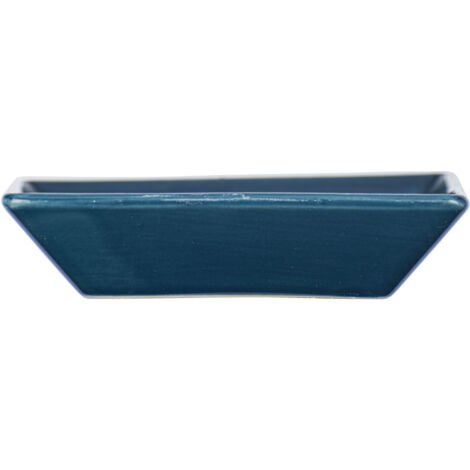 Porte-savon à motifs rustiques, support de salle de bain en céramique - WENKO