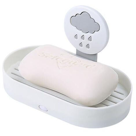 Porte-savon à ventouse White Dot