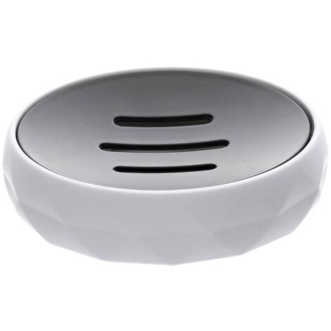 Porte savon abs + rubber - blanc - Tendance