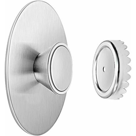 MSBD Porte-Savon Aimanté à Ventouse,Porte-Savon Magnétique avec Acier Inoxydable,Support Mural,pour Baignoire,la Salle De Bain