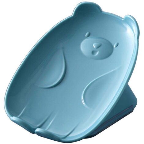 Porte-savon avec égouttoir, support mural pour savon de douche/salle de bain, plateau à savon autonettoyant, garde le savon au sec.