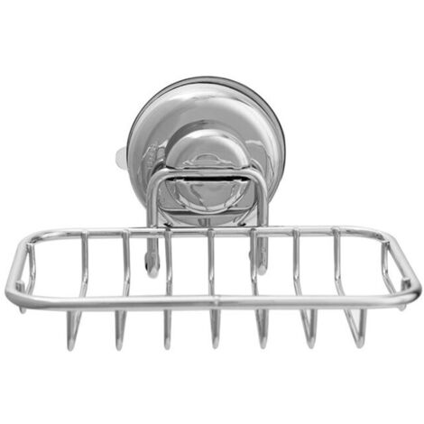 Porte-savon avec ventouse, sans perçage et réutilisable, porte-savon de douche facile à installer（
