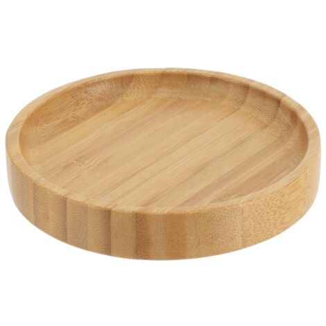 Porte savon bambou rond - bambou - Tendance