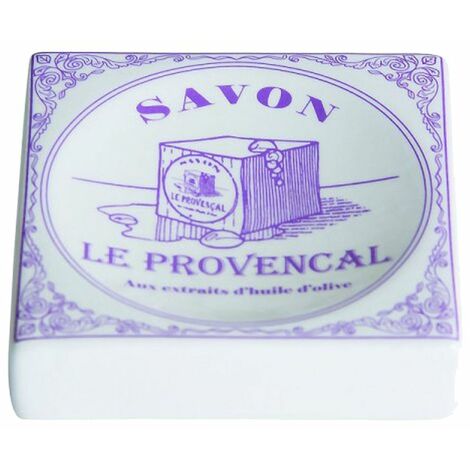 Porte savon carré en céramique - Provence