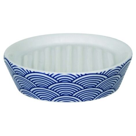 Porte Savon Céramique BENTO Bleu MSV