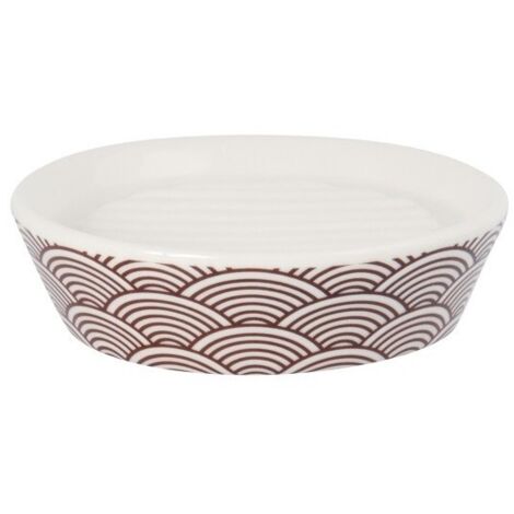 Porte Savon Céramique BENTO Chocolat MSV