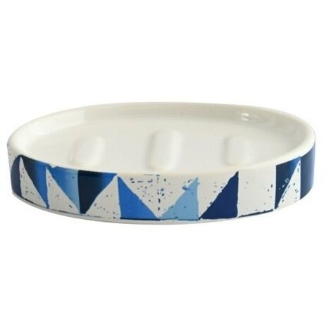 Porte savon céramique CALULA Bleu MSV
