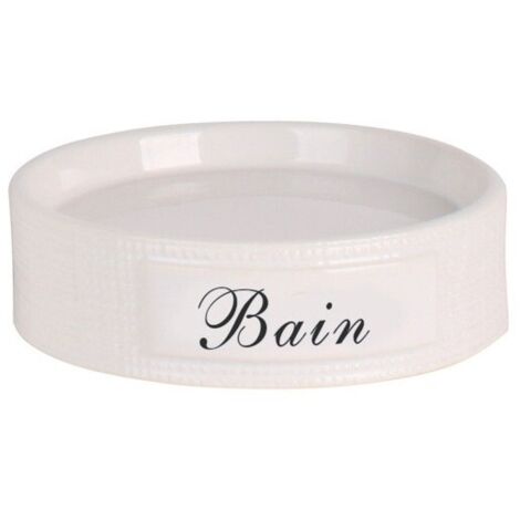 Porte Savon Céramique DINAN Blanc MSV