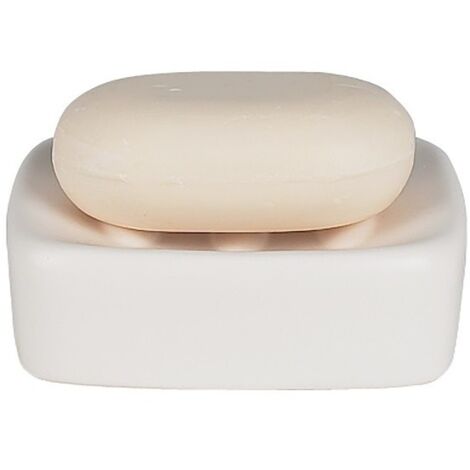 Porte savon Céramique RETRO Blanc Spirella