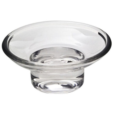Porte-savon CONTOUR cristal clair