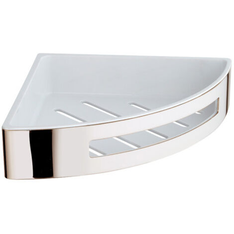 Porte savon d’angle effet inox brossé Grand Hotel - CRISTINA ONDYNA GH13928