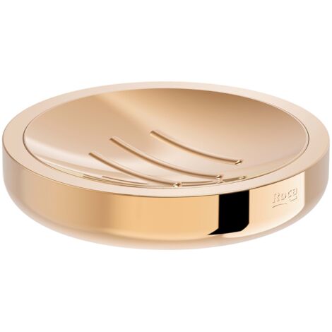 Porte-savon de comptoir TEMPO - ROCA Couleur : or rose