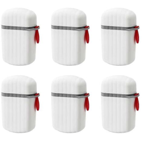 Porte-savon de voyage, petit porte-savon mignon avec couvercle, étanche et égouttable.